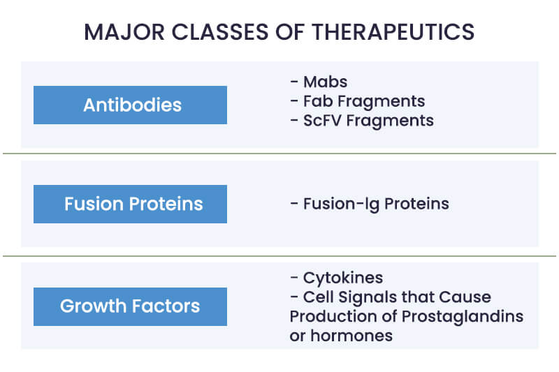 Major Classes of Therapeutics